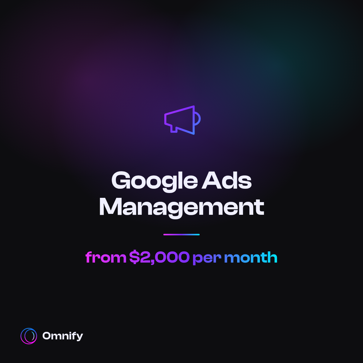 Google Ads Management by Omnify