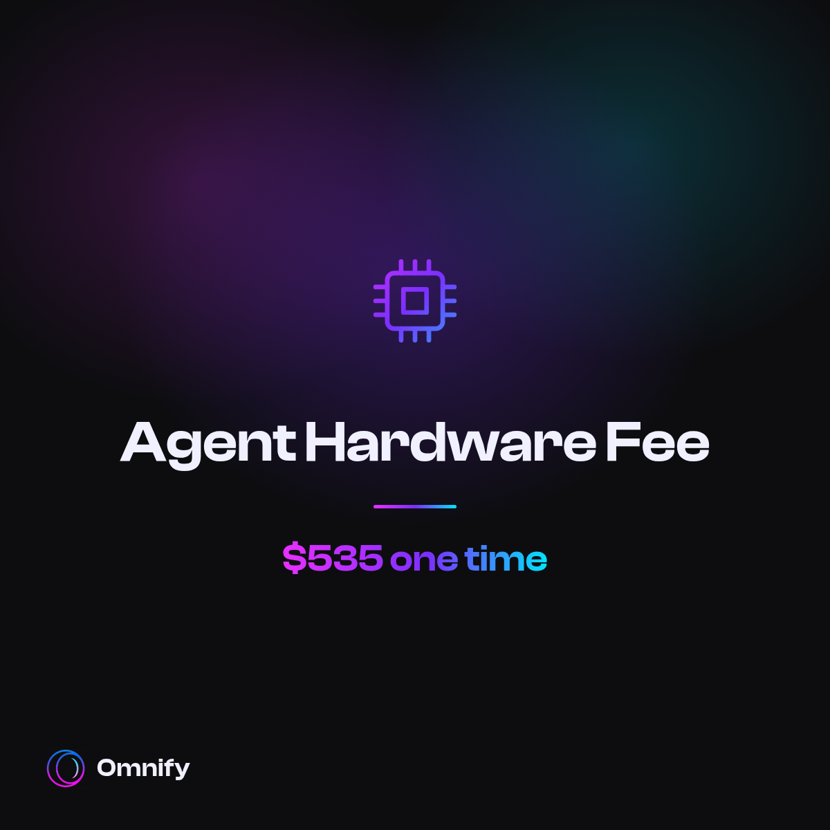 Agent Hardware Fee by Omnify