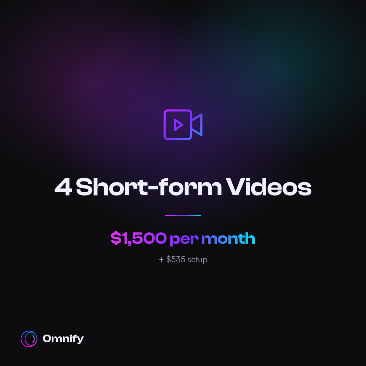 4 Short-form Videos by Omnify