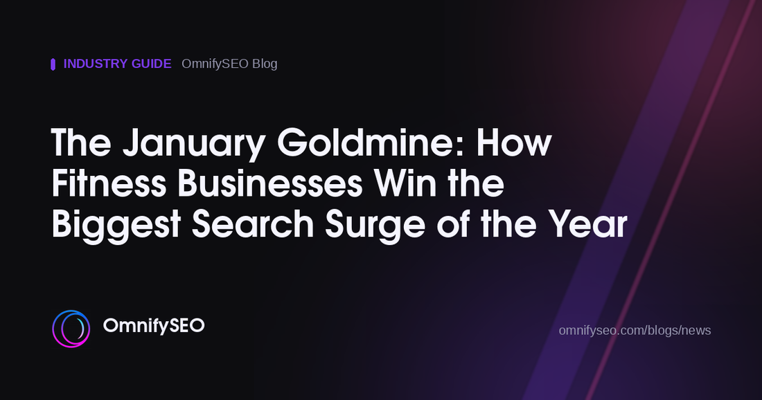 The January Goldmine: How Fitness Businesses Win the Biggest Search Surge of the Year : OmnifySEO blog, Industry Guide