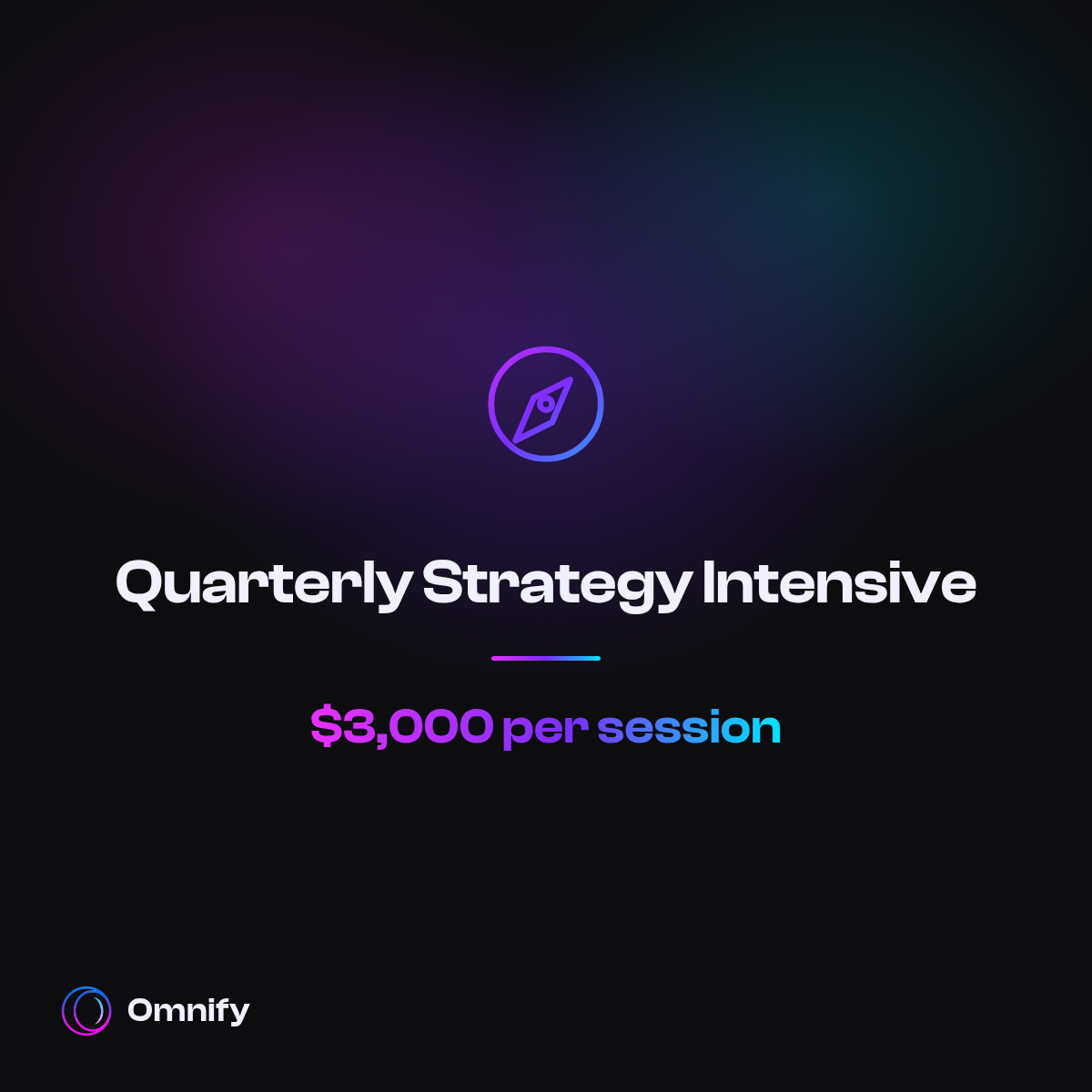 Quarterly Strategy Intensive by Omnify