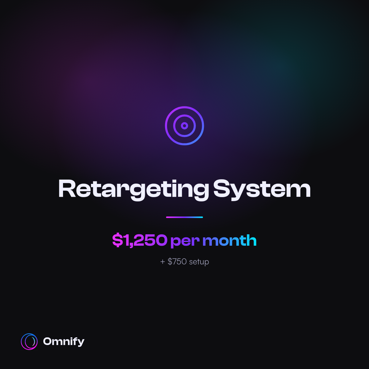 Retargeting System by Omnify