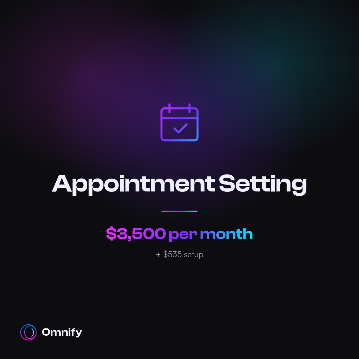 Appointment Setting by Omnify