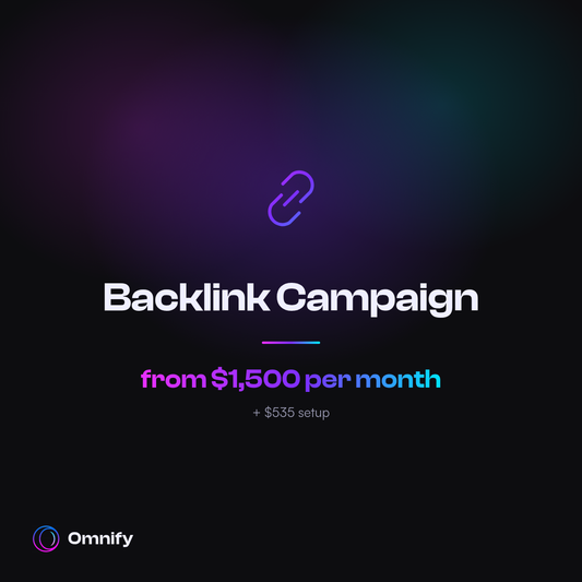 Backlink Campaign by Omnify