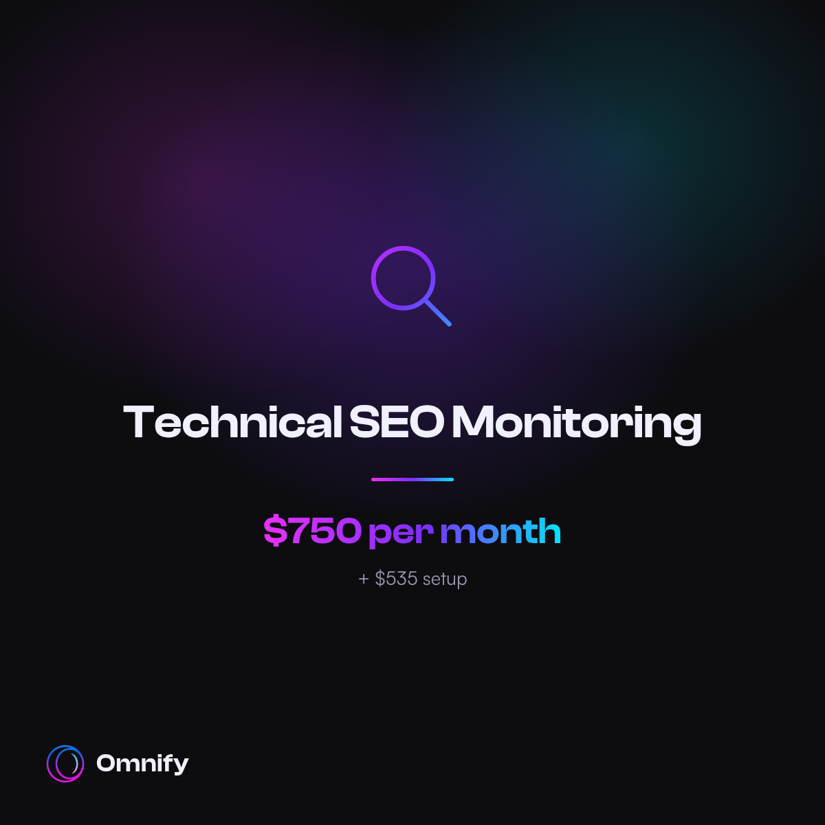 Technical SEO Monitoring by Omnify