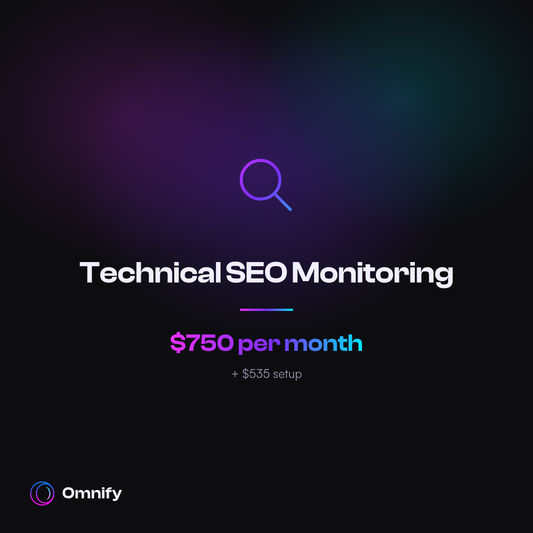 Technical SEO Monitoring by Omnify