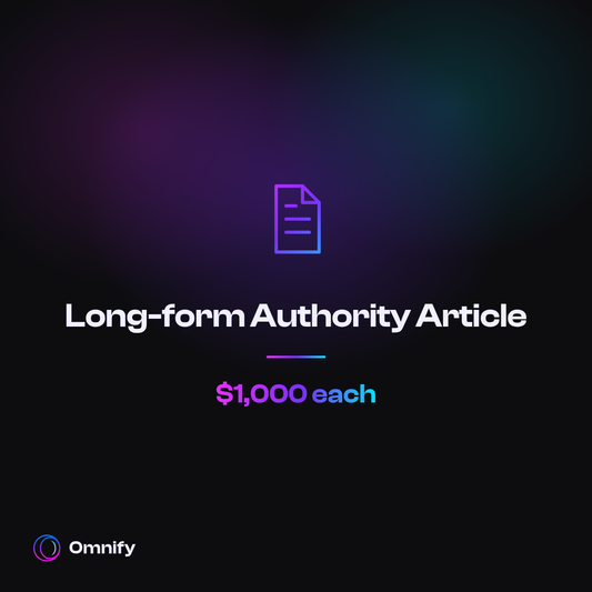 Long-form Authority Article by Omnify