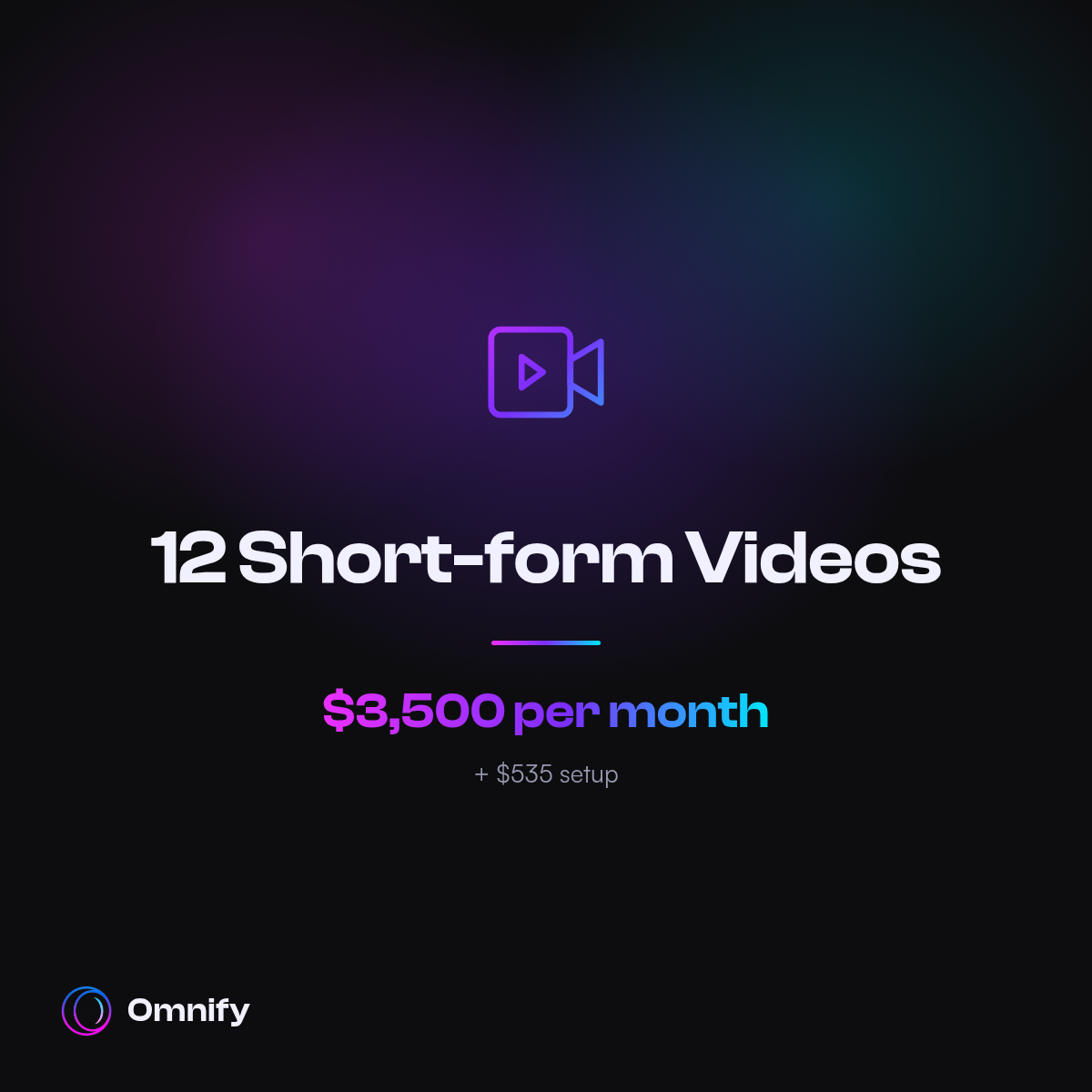 12 Short-form Videos by Omnify