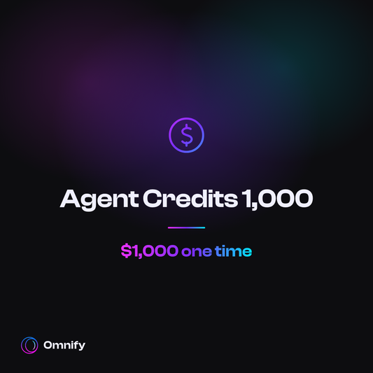 Agent Credits 1,000 by Omnify